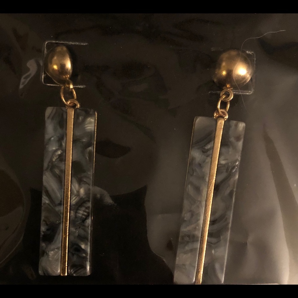 Marble earrings